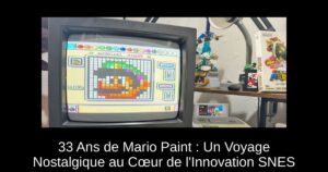 33 Ans de Mario Paint : Un Voyage Nostalgique au Cœur de l'Innovation SNES