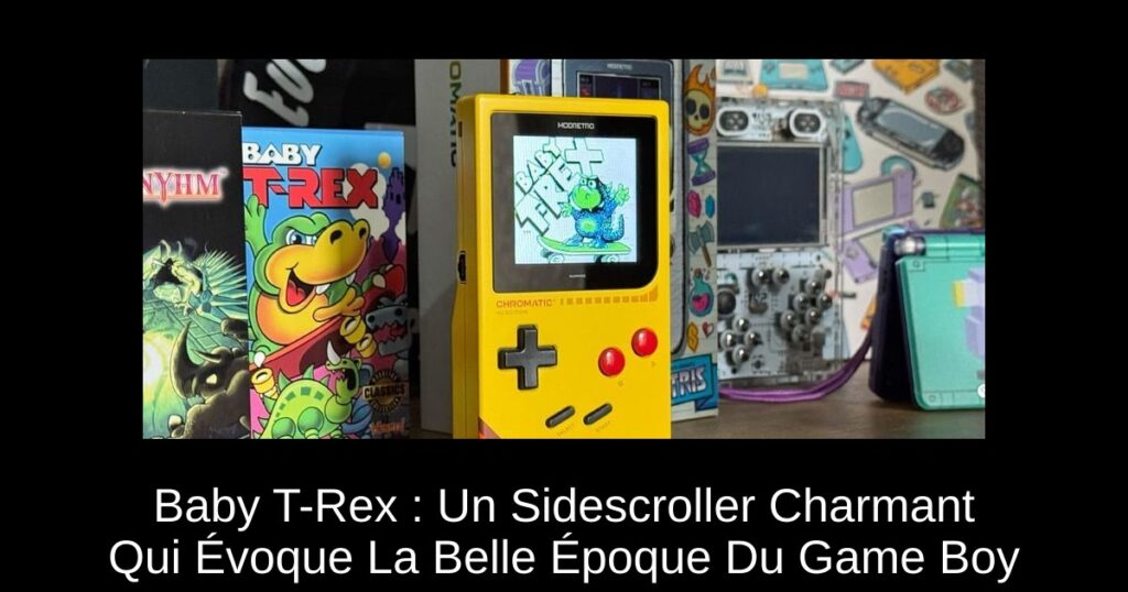 Baby T-Rex : Un Sidescroller Charmant Qui Évoque La Belle Époque Du Game Boy