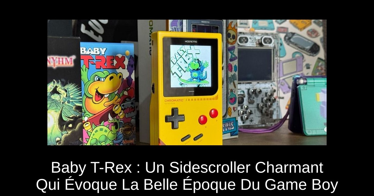 Baby T-Rex : Un Sidescroller Charmant Qui Évoque La Belle Époque Du Game Boy