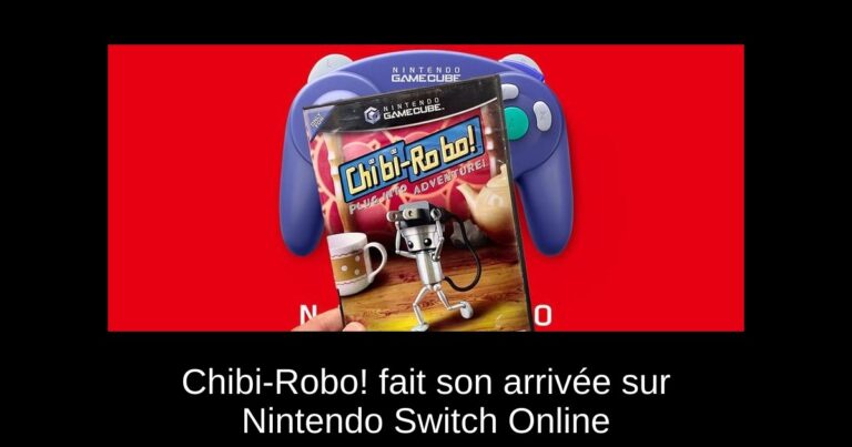 Chibi-Robo! fait son arrivée sur Nintendo Switch Online