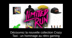 Découvrez la nouvelle collection Crazy Taxi : un hommage au rétro gaming