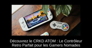 Découvrez le CRKD ATOM : Le Contrôleur Retro Parfait pour les Gamers Nomades