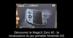 Découvrez le MagicX Zero 40 : la renaissance du jeu portable Nintendo DS