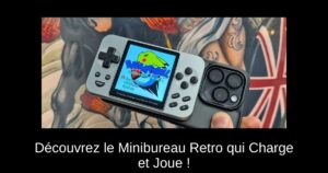Découvrez le Minibureau Retro qui Charge et Joue !