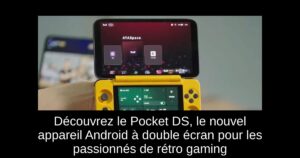 Découvrez le Pocket DS, le nouvel appareil Android à double écran pour les passionnés de rétro gaming