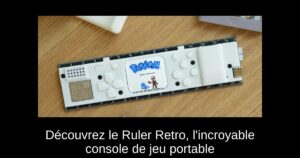 Découvrez le Ruler Retro, l'incroyable console de jeu portable