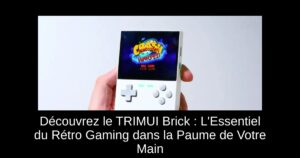 Découvrez le TRIMUI Brick : L'Essentiel du Rétro Gaming dans la Paume de Votre Main