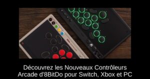Découvrez les Nouveaux Contrôleurs Arcade d'8BitDo pour Switch, Xbox et PC
