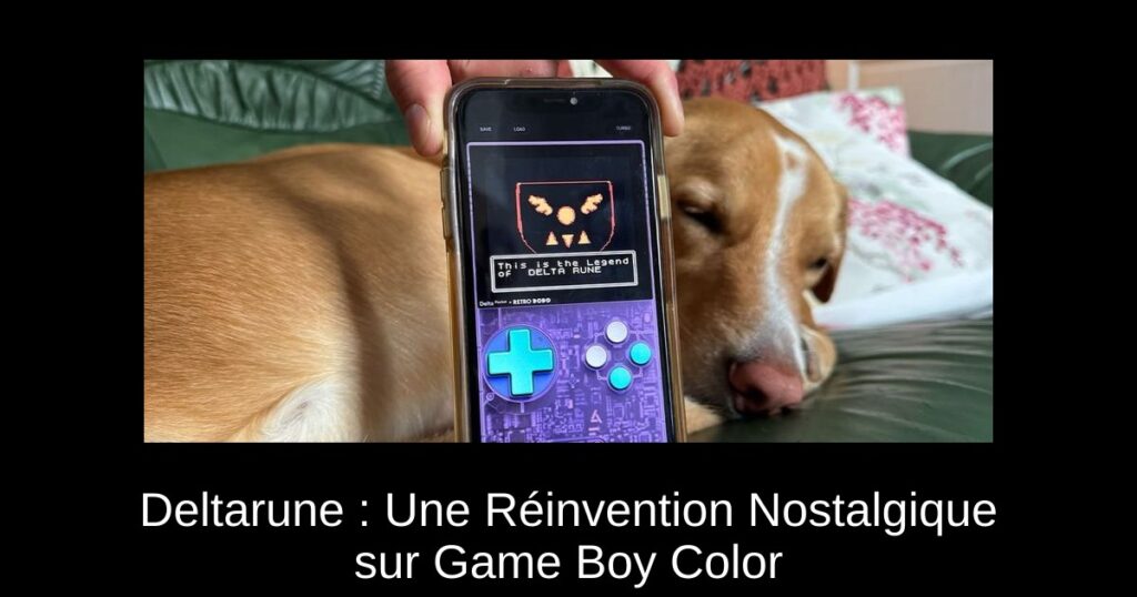 Deltarune : Une Réinvention Nostalgique sur Game Boy Color