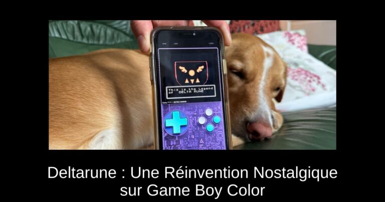 Deltarune : Une Réinvention Nostalgique sur Game Boy Color