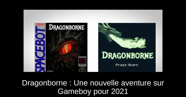 Dragonborne : Une nouvelle aventure sur Gameboy pour 2021