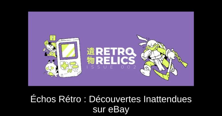 Échos Rétro : Découvertes Inattendues sur eBay