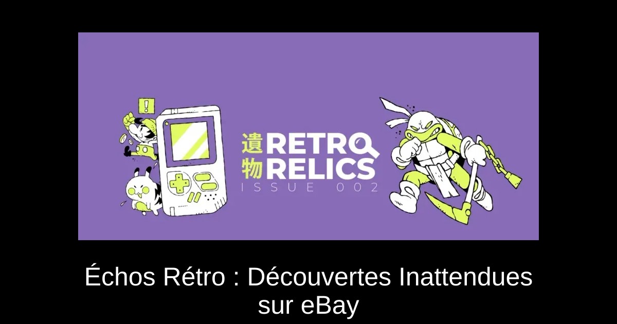 Échos Rétro : Découvertes Inattendues sur eBay