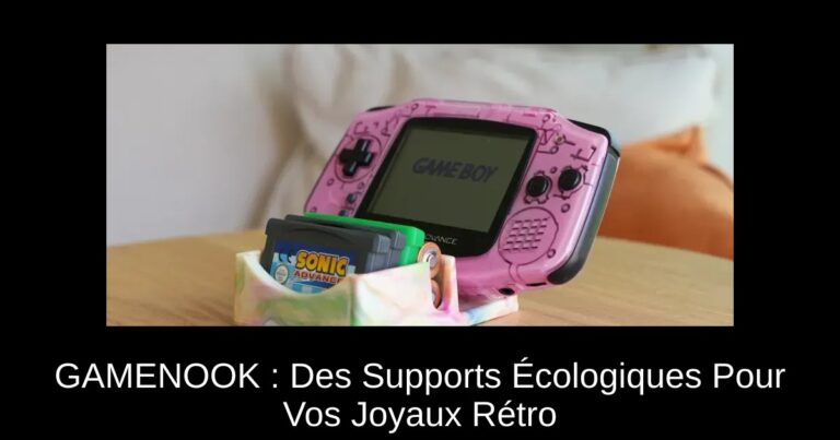GAMENOOK : Des Supports Écologiques Pour Vos Joyaux Rétro