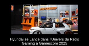 Hyundai se Lance dans l'Univers du Rétro Gaming à Gamescom 2025