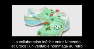 La collaboration inédite entre Nintendo et Crocs : un véritable hommage au rétro