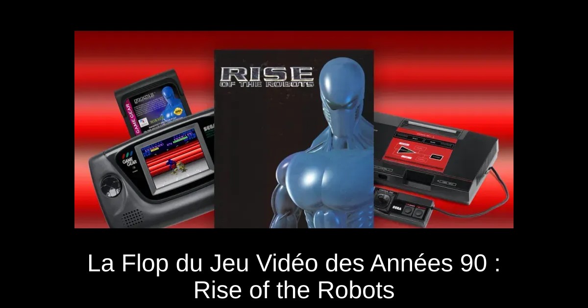 La Flop du Jeu Vidéo des Années 90 : Rise of the Robots