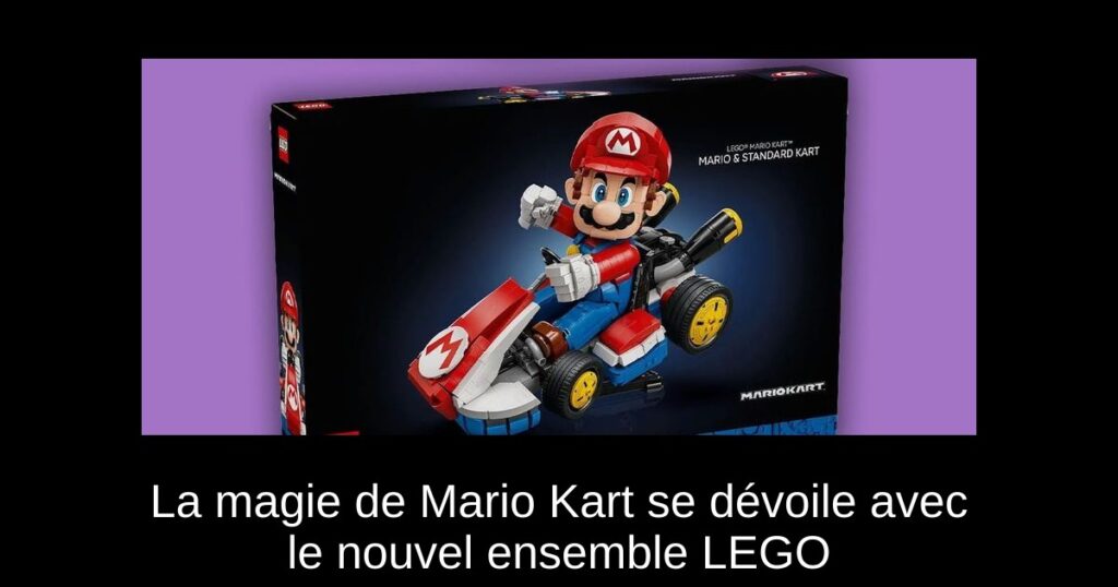 La magie de Mario Kart se dévoile avec le nouvel ensemble LEGO