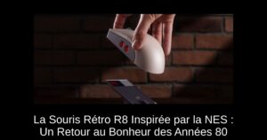 La Souris Rétro R8 Inspirée par la NES : Un Retour au Bonheur des Années 80