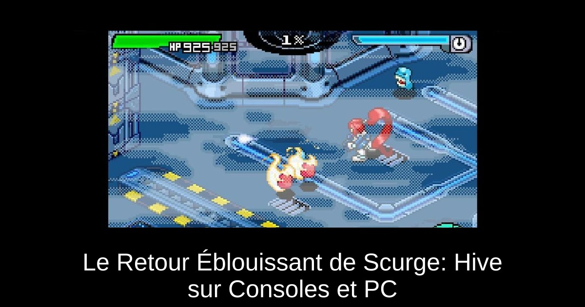 Le Retour Éblouissant de Scurge: Hive sur Consoles et PC