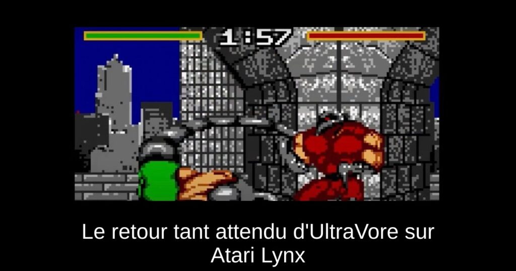 Le retour tant attendu d'UltraVore sur Atari Lynx