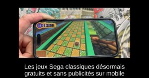 Les jeux Sega classiques désormais gratuits et sans publicités sur mobile