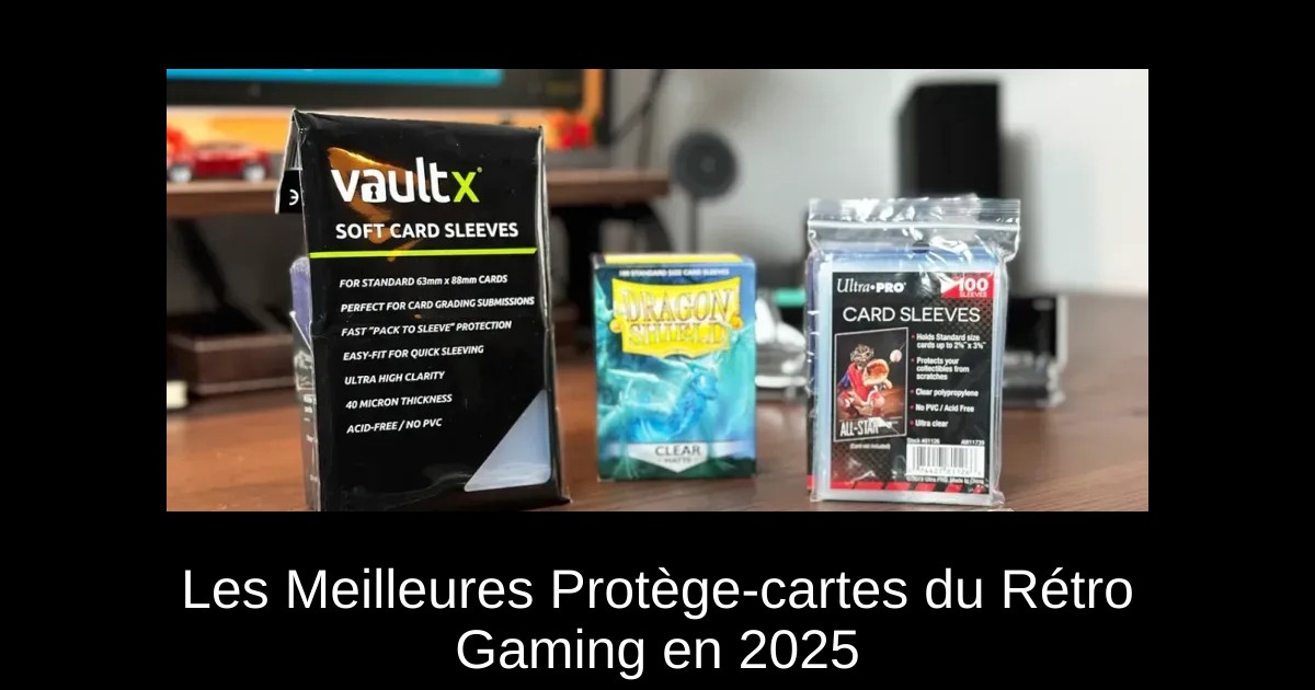 Les Meilleures Protège-cartes du Rétro Gaming en 2025