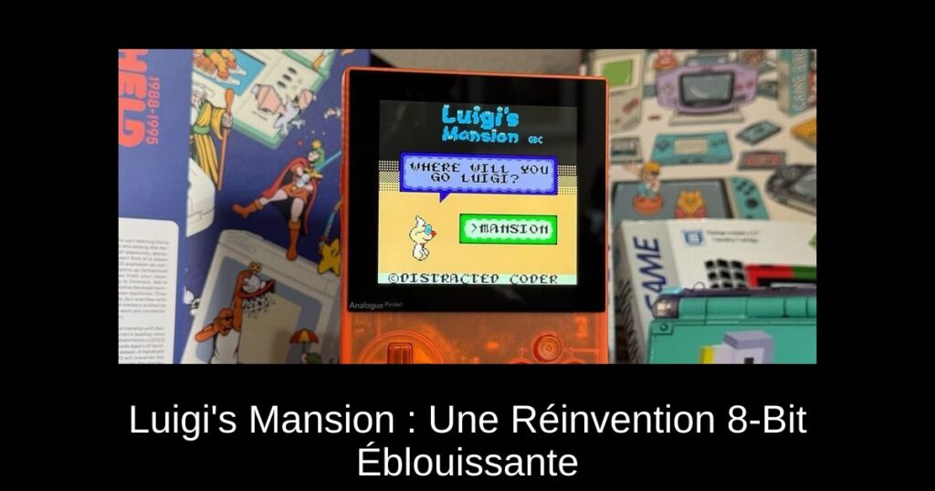 Luigi's Mansion : Une Réinvention 8-Bit Éblouissante