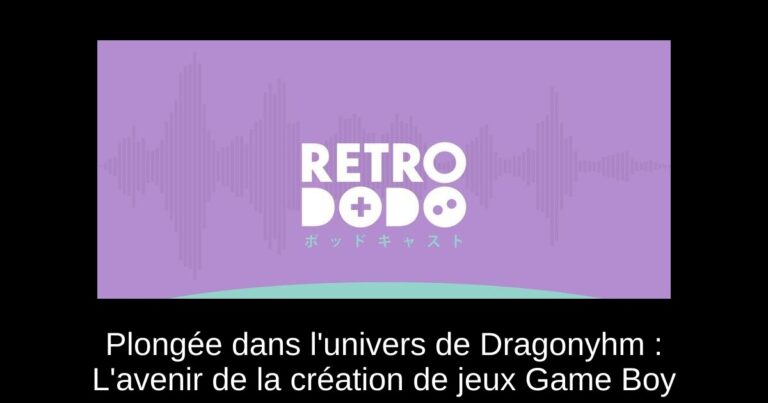 Plongée dans l'univers de Dragonyhm : L'avenir de la création de jeux Game Boy