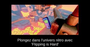 Plongez dans l'univers rétro avec 'Flipping is Hard'