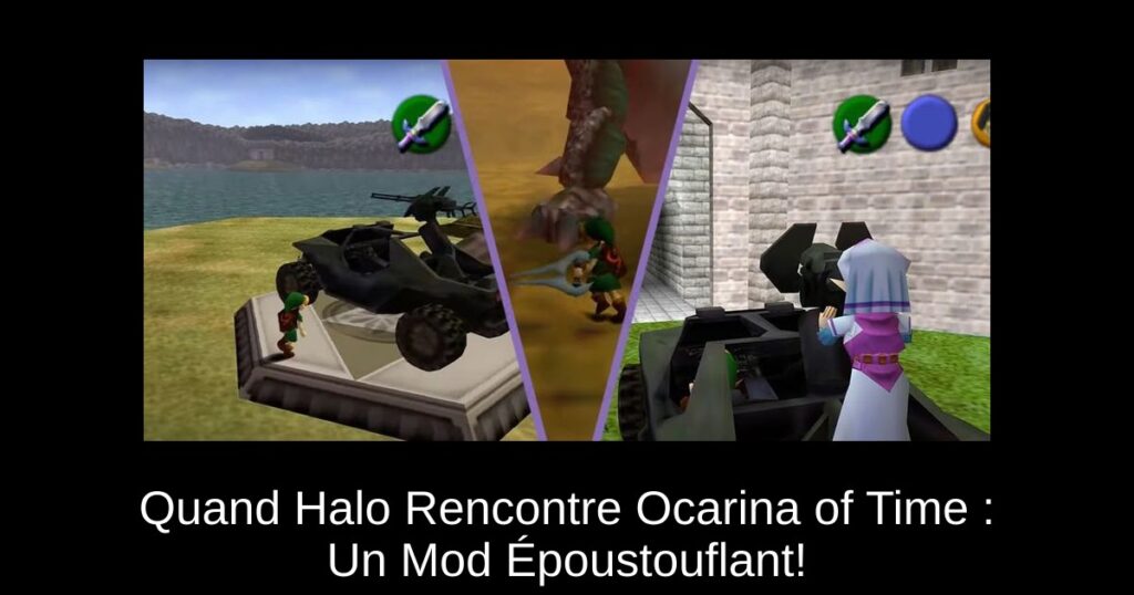 Quand Halo Rencontre Ocarina of Time : Un Mod Époustouflant!