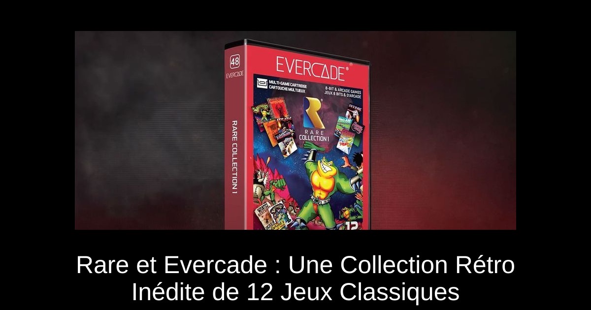 Rare et Evercade : Une Collection Rétro Inédite de 12 Jeux Classiques