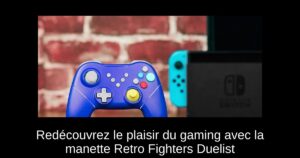 Redécouvrez le plaisir du gaming avec la manette Retro Fighters Duelist