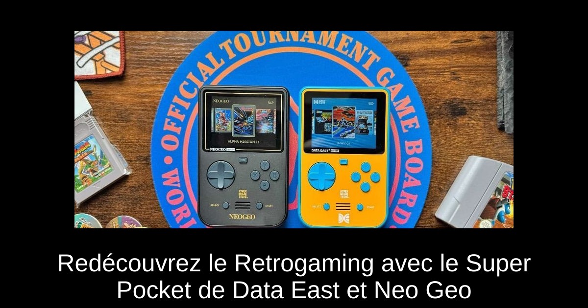 Redécouvrez le Retrogaming avec le Super Pocket de Data East et Neo Geo
