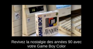 Revivez la nostalgie des années 90 avec votre Game Boy Color