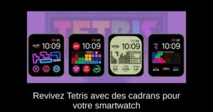 Revivez Tetris avec des cadrans pour votre smartwatch