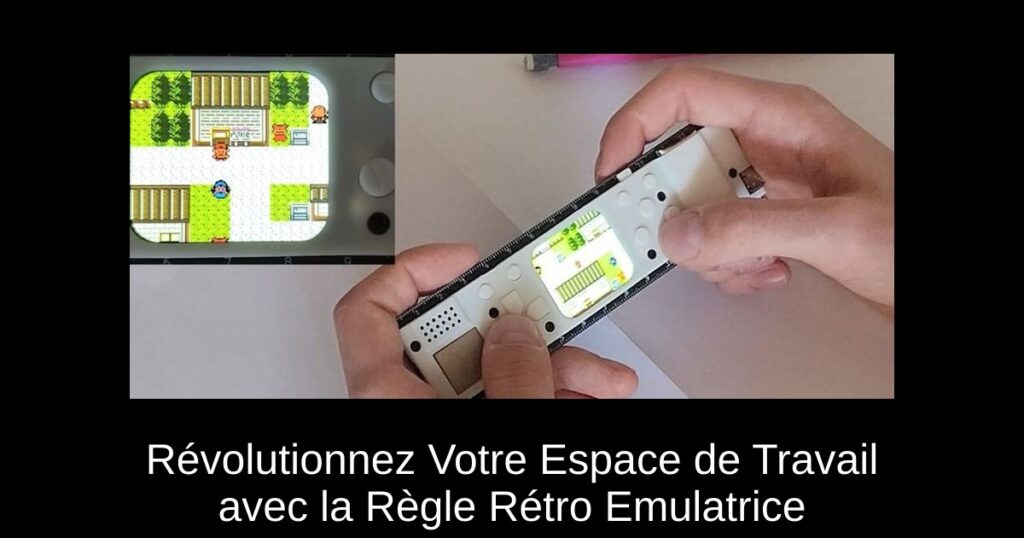 Révolutionnez Votre Espace de Travail avec la Règle Rétro Emulatrice