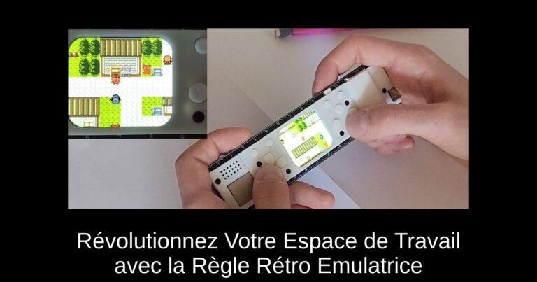 Révolutionnez Votre Espace de Travail avec la Règle Rétro Emulatrice