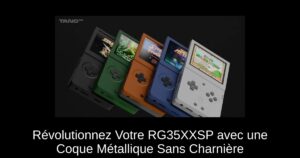 Révolutionnez Votre RG35XXSP avec une Coque Métallique Sans Charnière