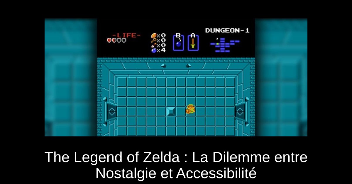 The Legend of Zelda : La Dilemme entre Nostalgie et Accessibilité