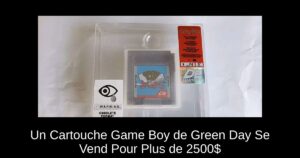 Un Cartouche Game Boy de Green Day Se Vend Pour Plus de 2500$