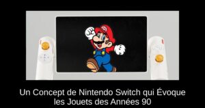 Un Concept de Nintendo Switch qui Évoque les Jouets des Années 90