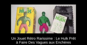Un Jouet Rétro Rarissime : Le Hulk Prêt à Faire Des Vagues aux Enchères