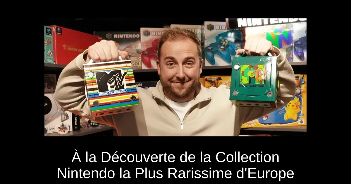 À la Découverte de la Collection Nintendo la Plus Rarissime d'Europe