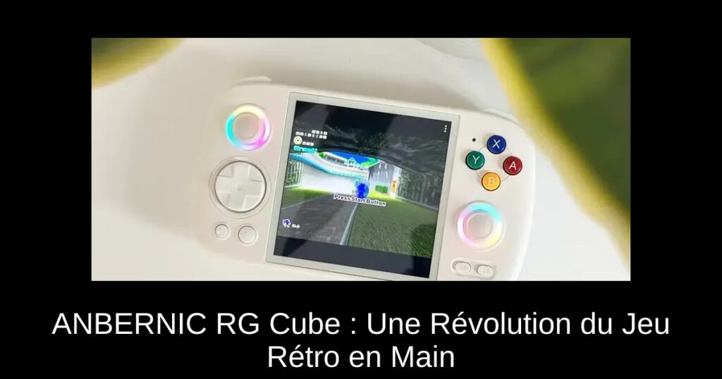 ANBERNIC RG Cube : Une Révolution du Jeu Rétro en Main