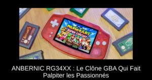 ANBERNIC RG34XX : Le Clône GBA Qui Fait Palpiter les Passionnés