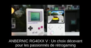 ANBERNIC RG40XX V : Un choix décevant pour les passionnés de rétrogaming