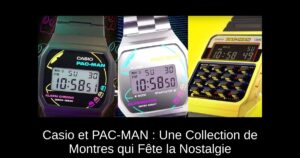 Casio et PAC-MAN : Une Collection de Montres qui Fête la Nostalgie