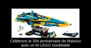 Célébrons le 30e anniversaire de Wipeout avec un kit LEGO inoubliable