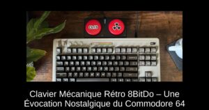 Clavier Mécanique Rétro 8BitDo – Une Évocation Nostalgique du Commodore 64